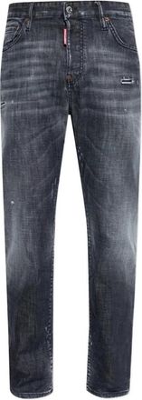 Dsquared2 Slim-fit Jeans - Heren - Slim Fit Jeans - Zwart - S - Jeans