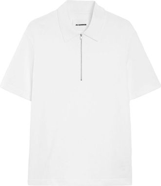 Jil Sander White Regular-fit Polo