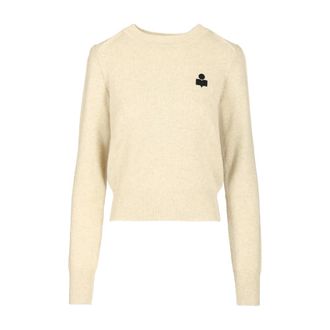 Isabel Marant Abelle Jumper - female - Marant &eacute;toile - Round-neck Knitwear - Gray - S - Knitwear