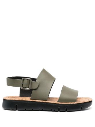Camper Oruga slingback sandalen - Groen