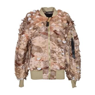 Alpha Industries Jassen - Heren - Bomber jackets - Beige - M - Jassen