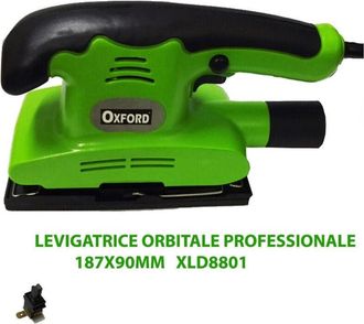 Trade Shop Trade Shop - Levigatrice Orbitale 150w 187x90 Mm Con Attacco Per Aspirazione Polvere Xld8801