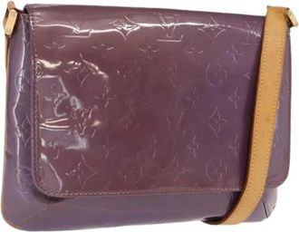 Louis Vuitton Pre-owned Cross Body Bags, female, Purple, Size: ONE SIZE Pre-owned Leather Cross Body Bag