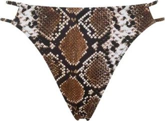 Moschino Slip bikini in Lycra stampato - - Swimwear - Donna - Multicolore - L
