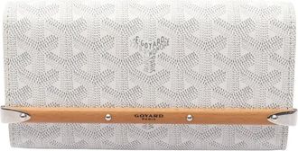 Goyard 2024 Goyardine Monte Carlo mini-clutch - Wit