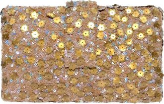 Simitri Floral Sequin Kitsch Clutch in Mahal at Nordstrom