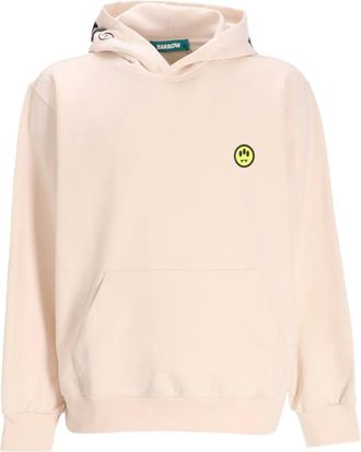 Barrow Felpa con logo e cappuccio - Toni neutri