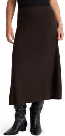 Madewell Merino Wool Blend Maxi Skirt in Molasses at Nordstrom Rack, Size Xx-Small