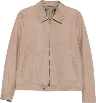 Salvatore Santoro leather jacket - Neutrals