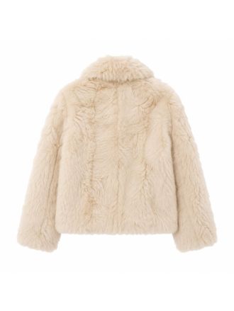 Yves Salomon Mink and Lamb Fur Jacket - Beige