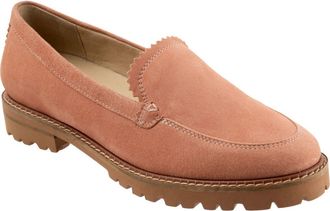 Trotters Fayth Loafer in Pale Pink Suede at Nordstrom, Size 7.5