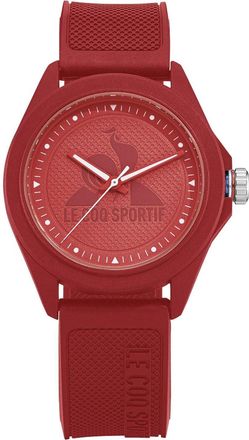 Le Coq Sportif Mens Accessories Red Quartz 36mm Digital Watch in Red - One Size