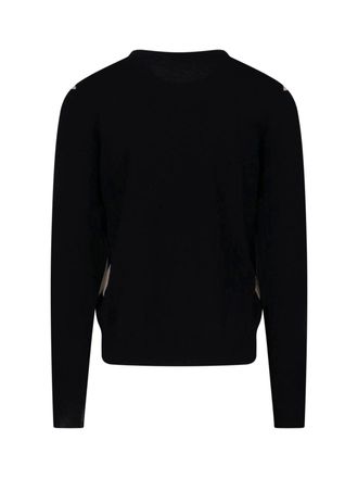 Ballantyne Mens Sweaters Black Cashmere