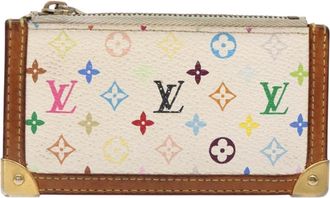 Louis Vuitton Pochette Clés Multicolour Canvas Wallet (Pre-Owned)