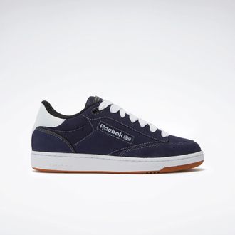 Reebok Classic Sneaker REEBOK CLASSIC CLUB C BULC CLN, Damen, Gr. 36,5, schwarz-weiss (vectornavy, schwarz, wei&szlig;), Leder, Synthetik, Schuhe Sneaker