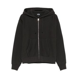 St&uuml;ssy Zip-throughs, male, Black, Size: XL Stussy Sweaters Black