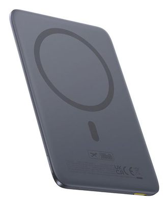 OEM Powerbank 5000mah 20w Con Magsafe Con Cable Usb-c 60w 30cm Baseus Gris 1 Unidad