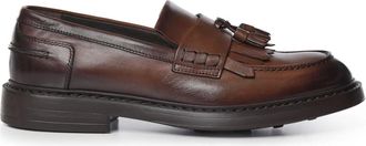 Doucal's Loafers - Heren - Schoenen - Bruin - Maat: 41 EU Leer