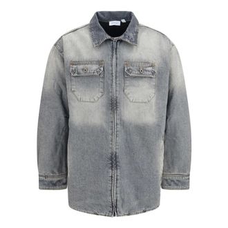 Off-white Sobrecamisa vaquera Bookish - Jackets - Hombre - Azul - XL