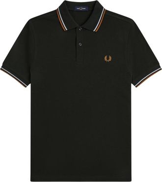 Fred Perry Tops, Heren, Zwart, M, Polo Shirts