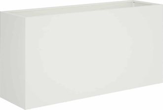 vidaXL Macetero De Jard&iacute;n Blanco 100 X 30 X 40 Cm Vidaxl