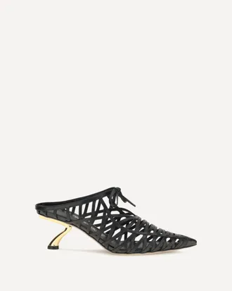 Ferragamo S Sculpted heel Mules Female 5.5