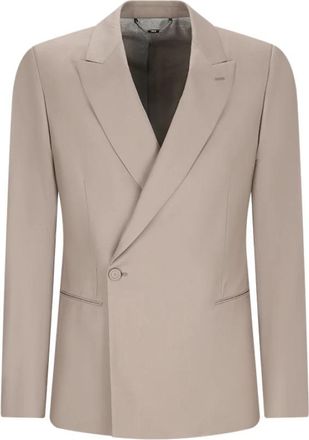 Dior Elegante Blazer voor Stijlvolle Outfits - Heren - Blazers - Beige - S - Jassen