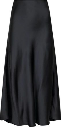 Neo Noir Bovary Zwarte Midi Rok - Dames - Midirokken - Zwart - XS - Rokken