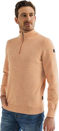 State of Art half zip trui oranje melange