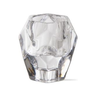 Tag Geo Clear Glass Reversible Tealight Taper Candle Holder at Nordstrom