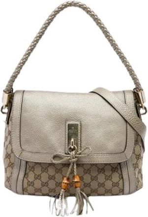 Gucci Pre-owned Bella Satchel - - Pre-owned - Donna - Beige - ONE SIZE