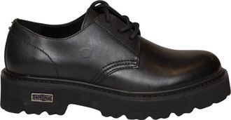 Cult Slash 4547 Laced Schoenen - Heren - Veterschoenen - Zwart - 43 EU - Leer - Schoenen