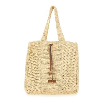 Gianni Chiarini Tote Bags, female, Beige, Size: ONE SIZE Nefeli Shopper