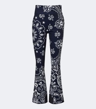Goldbergh Pantaloni da sci Shiro con stampa paisley