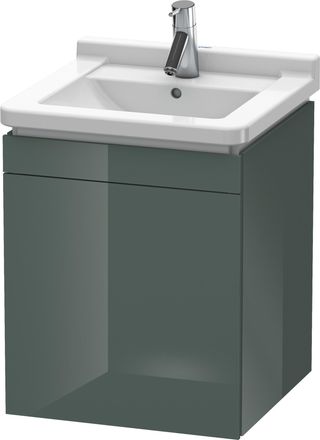 Duravit Duravit L-cube Mueble De Pared, 1 Puerta, Con Bisagra A La Derecha, 460mm, Para Starck 3 030348, Color: Laca De Alto Brillo Dolomiti Grey - Lc6168r383