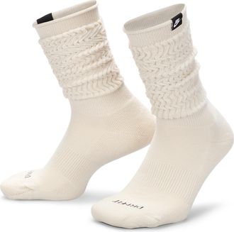Nike Unisex Everyday Plus Slouchy Cushioned Crew Socks (1 Pair) in Grey | FN7406-072
