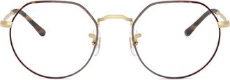 Ray-Ban Occhiali con montatura geometrica - Marrone