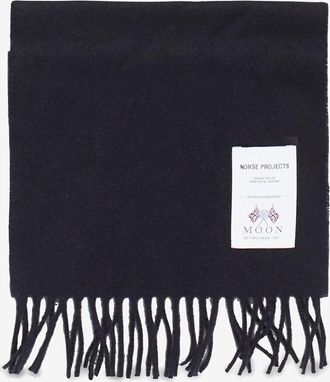 Norse Projects Rechteckiger Schal aus Merinowolle Moon