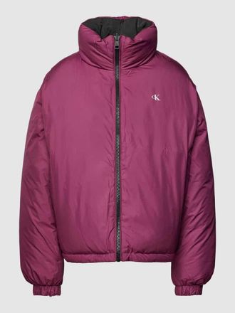 Calvin Klein Jeans Jacke mit Logo-Print in Black, Größe XS