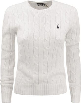 Polo Ralph Lauren Slim-Fit Cable Knit Sweater With Classic Design