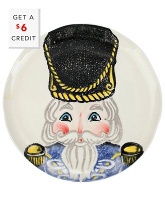 Vietri Vietri Nutcrackers Dinner Plate With $8 Credit