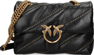 Pinko leather shoulder bag