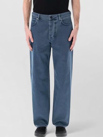 Stone Island denim loose-fit straight-leg jeans