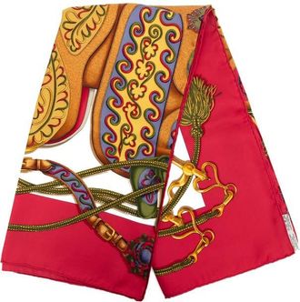 Herm&egrave;s Pre-owned Hermes Festival des Amazones Silk Scarf 90 Ladies KOQ911W710K7KCGZ
