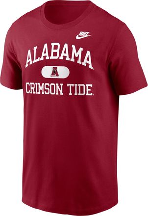 Nike Alabama Legacy Alma Mater Nike Mens College T-Shirt in Red | N19969WABV-7UG