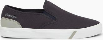 Bench Mens Solid Patterned Slip-On Sneakers - Navy - Size: 10 45