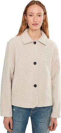 Levi's Wool Shortie Jacket Womens Jacket Oatmeal : MD, Polyester