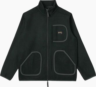 Stan Ray Mens Stan Ray Wool Fleece Jacket - Black - Size: Regular/40