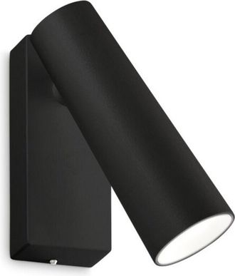 Ideal Lux Ideal Lux Pipe L&aacute;mpara De Lectura Orientable De Pared Negra 3000k