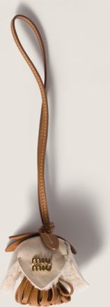 Miu Miu Shearling and nappa leather trick